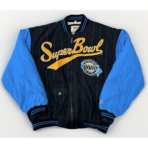 Vintage MIRAGE Super Bowl XXVIII Men’s Large 1994 NFL Memorabilia Georgia Dome